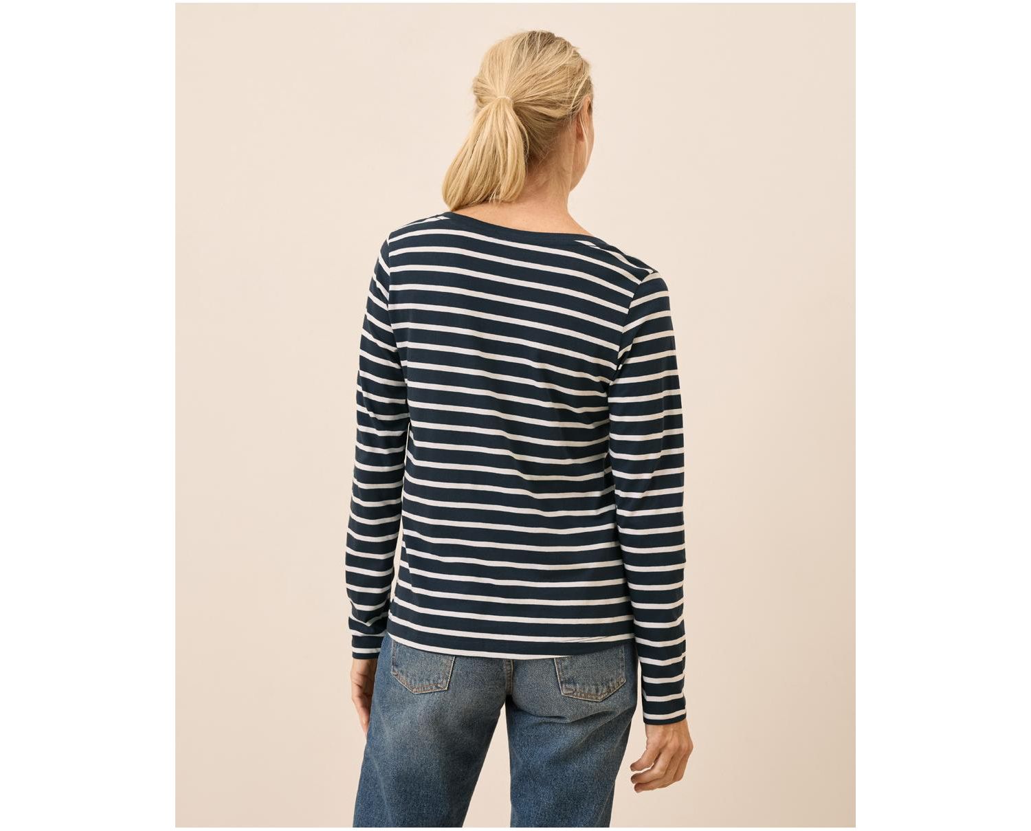 Organic Cotton Softspun Long Sleeve Scoop Neck Tee