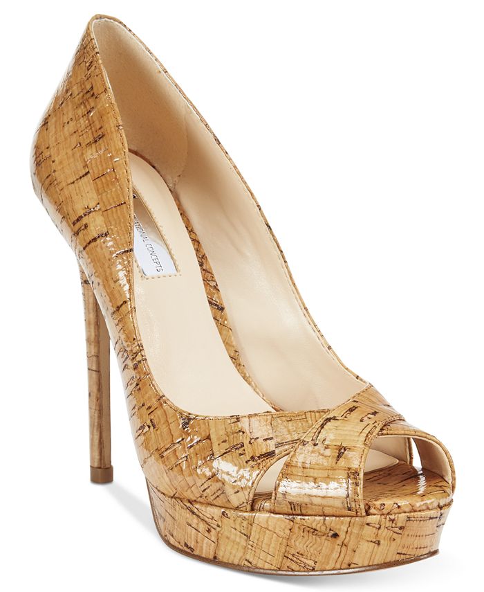 Macys peep toe pumps online