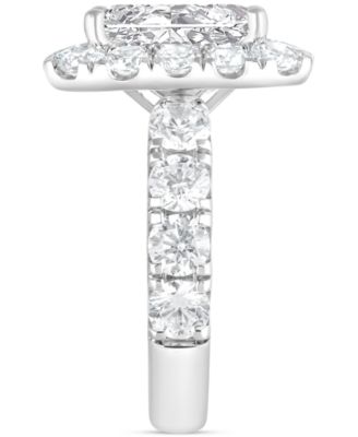 Bagley Mischka Certified Lab Grown Diamond Emerald Halo Engagement Ring (8-3/4 ct. t.w.) in 14k Gold