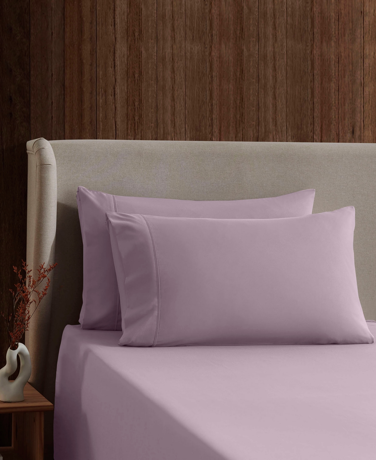 Nestl Premier Collection Deep Pocket 4 Piece Sheet Set, Full Xl In Purple