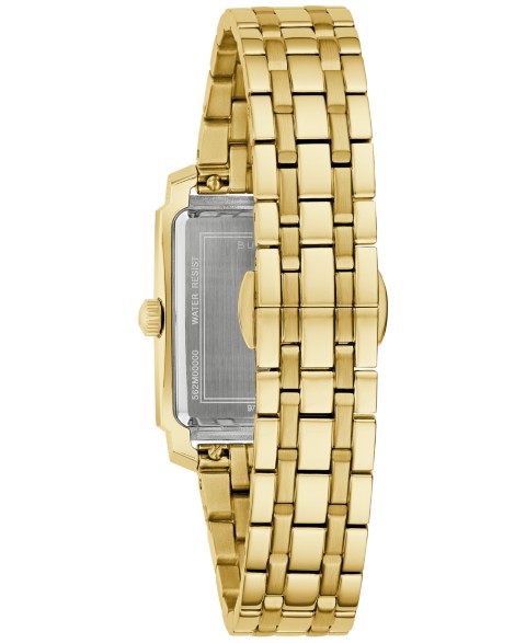 Женские наручные часы Bulova Classic Sutton золотистые на браслете 25 мм