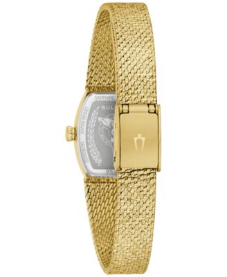 Women's Classic Goddess of Time Gold-Tone Stainless Steel Bracelet Watch 17mm