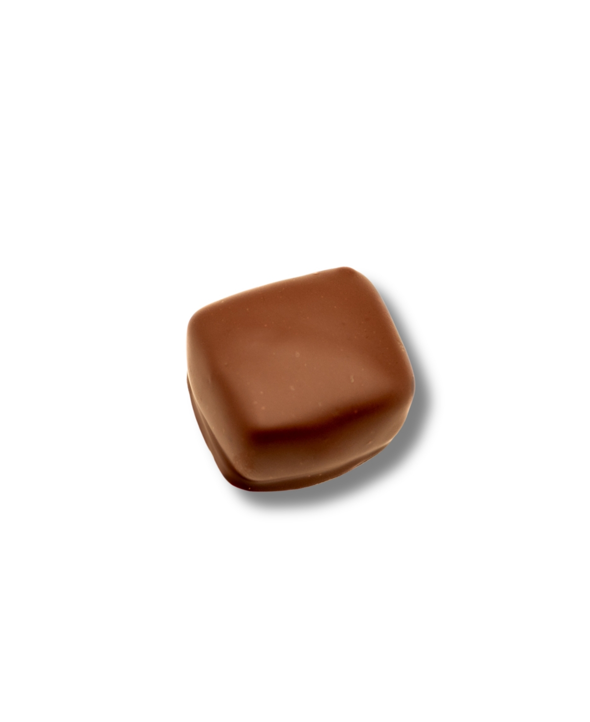 Bixby Chocolate Peacn Caramel Cutes Dark Chocolate, 18 Pieces In Transparent