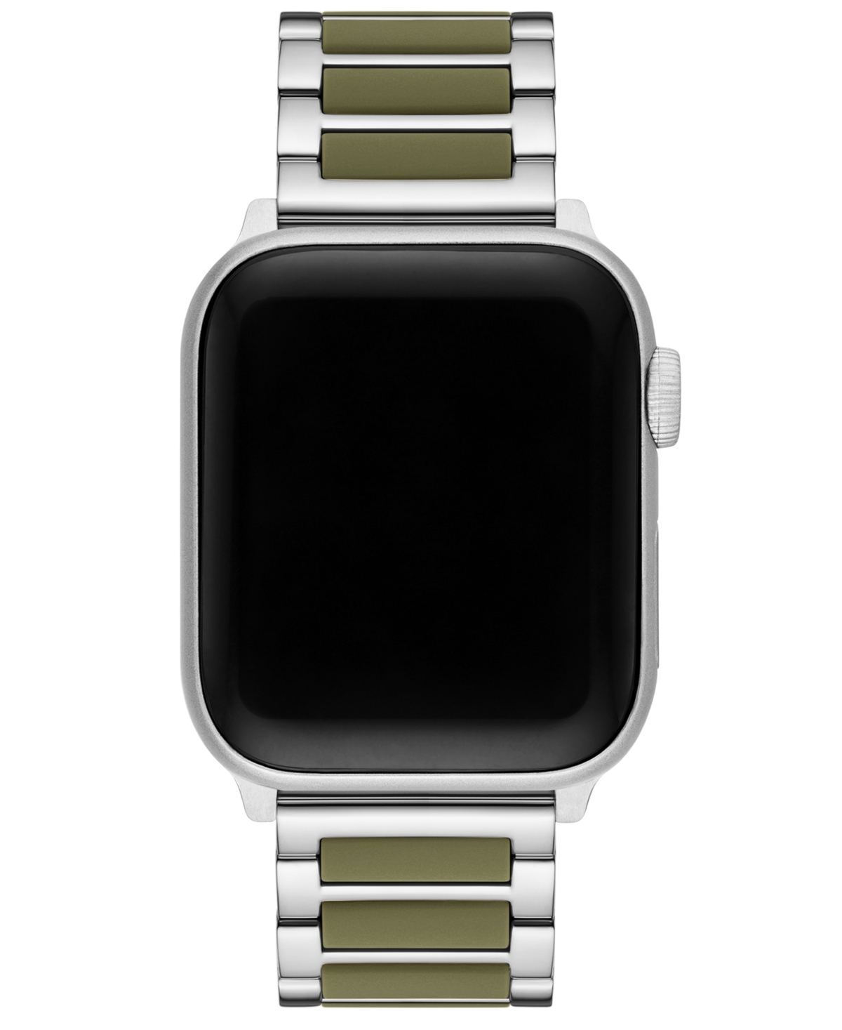 Tory Burch Women's The Kira Green Silicone & Stainless Steel Bracelet For Apple Watch 38mm-46mm In Multi