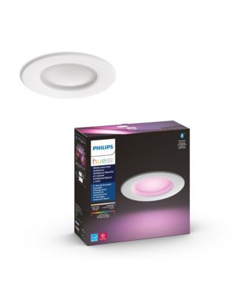 White and Color Ambiance Bluetooth 5/6" High Lumen Recessed Downlight