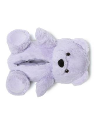 Cozyfoams Women's Overstuffed Bear Closed Back Slipper