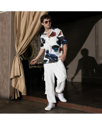 Abstract Blob Oversized Shirt