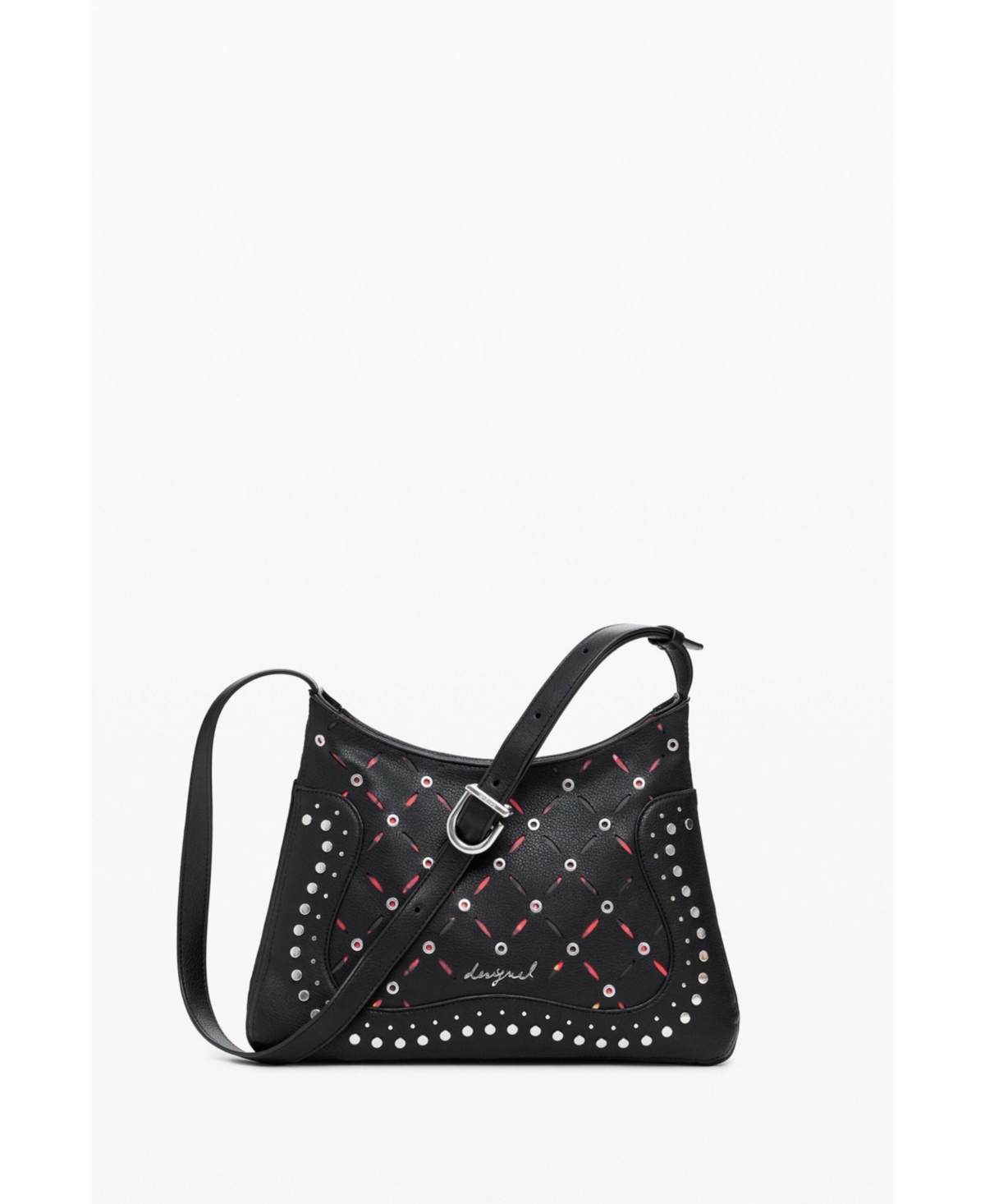 Desigual Women's Small perforated faux leather bag