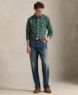 Men's Long-Sleeve Oxford Shirt