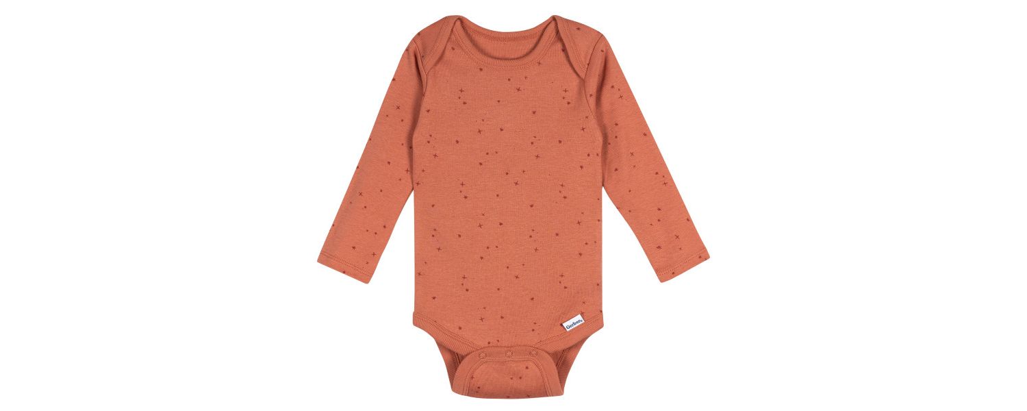 Baby Boys' 5-Pack Long Sleeve Bodysuits, Grey Heather, 12 Months