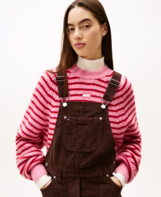 Women's Script Cord Dungarees Dress