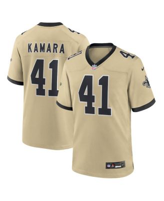 Nike - Men's Alvin Kamara Gold New Orleans Saints Gameday Golds Alternate Game Player Jersey