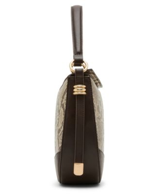 Convertible Strap Small Hobo Bag