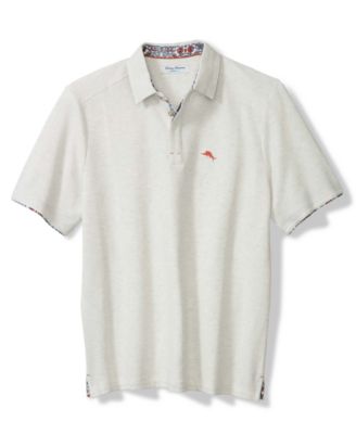Men's Santa Rosa Gardens Cuff and Collar Detail Polo Shirt