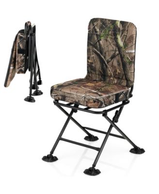 Folding 360 Degree Swivel Hunting Chair with Duck Feet