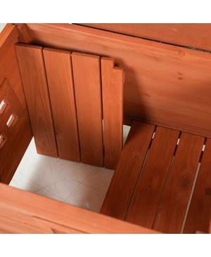 Waterproof Outdoor Indoor Cat House with Roof