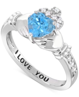 Macy's - Rhodolite Garnet Flower Statement Ring (3-3/4 ct. t.w.) in 14k Gold-Plated Sterling Silver