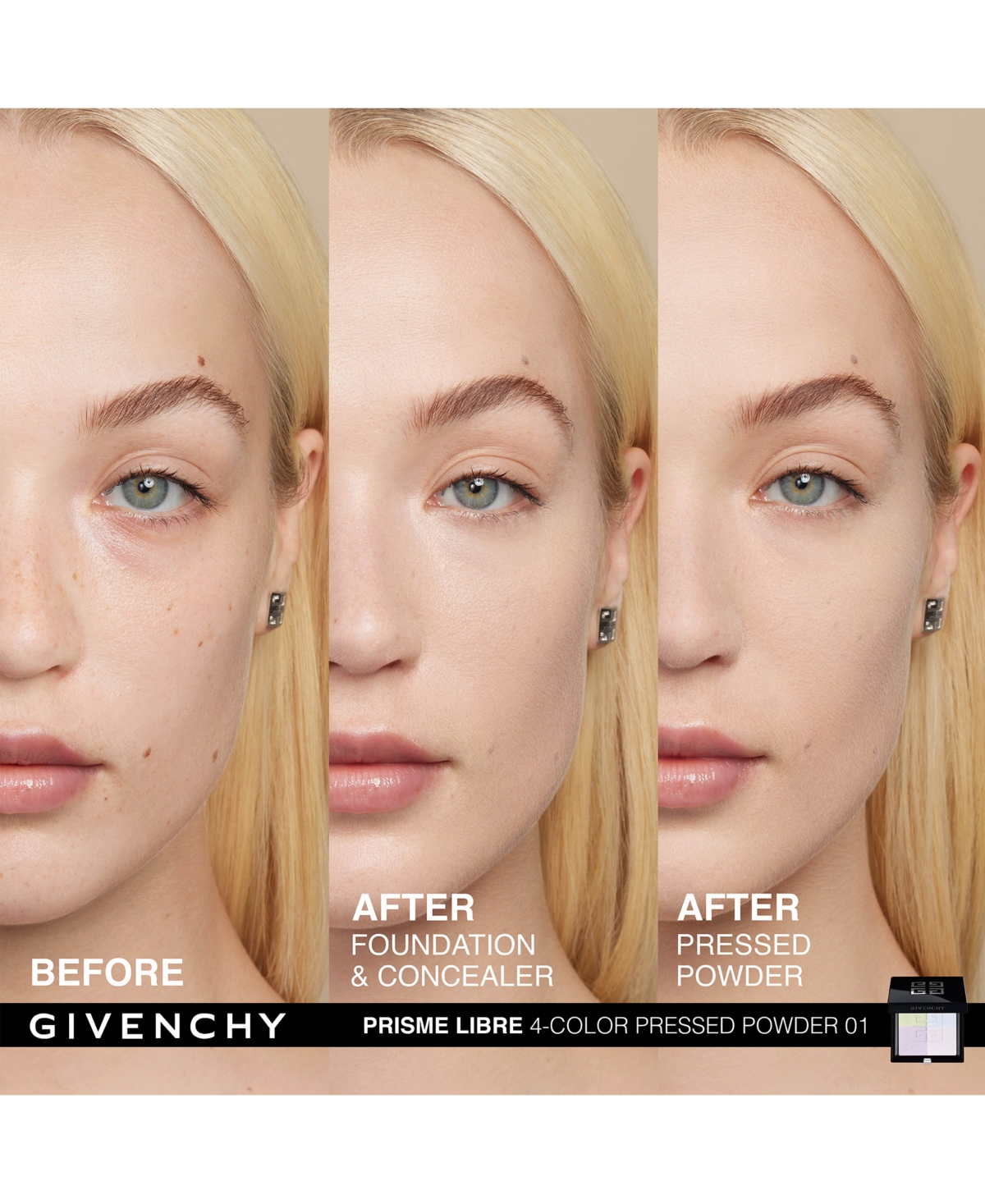 Givenchy Prisme Libre Ultra-blurring & Color-correcting Pressed Powder