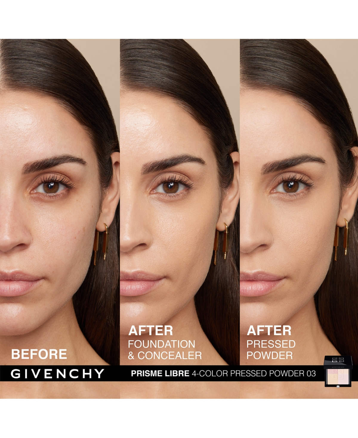 Givenchy Prisme Libre Ultra-blurring & Color-correcting Pressed Powder