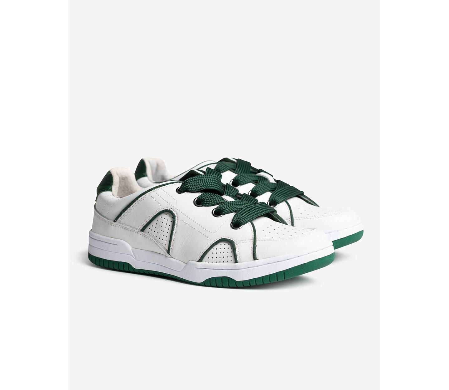 Женские кроссовки Freshy Steezy Lites, цвет: Белый / Зелёный — фото 3