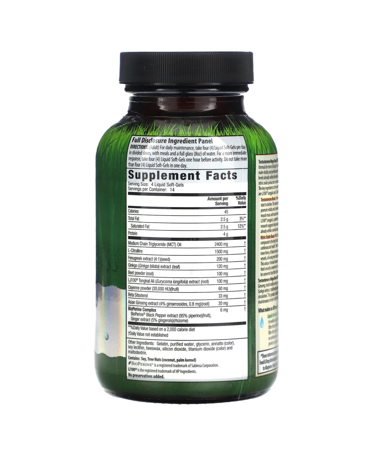 Irwin Naturals Testosterone Mega-Boost Red