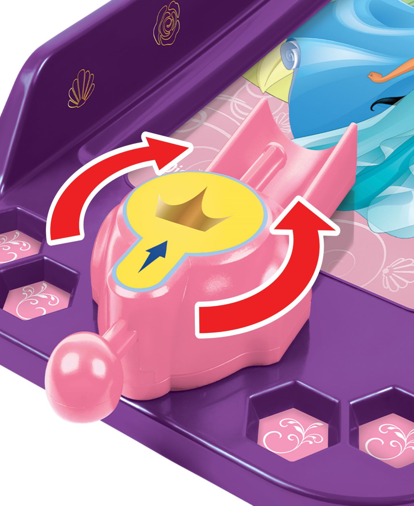 Детская игрушка World Tech Toys Disney Princess Tabletop Bowling Game — фото 2