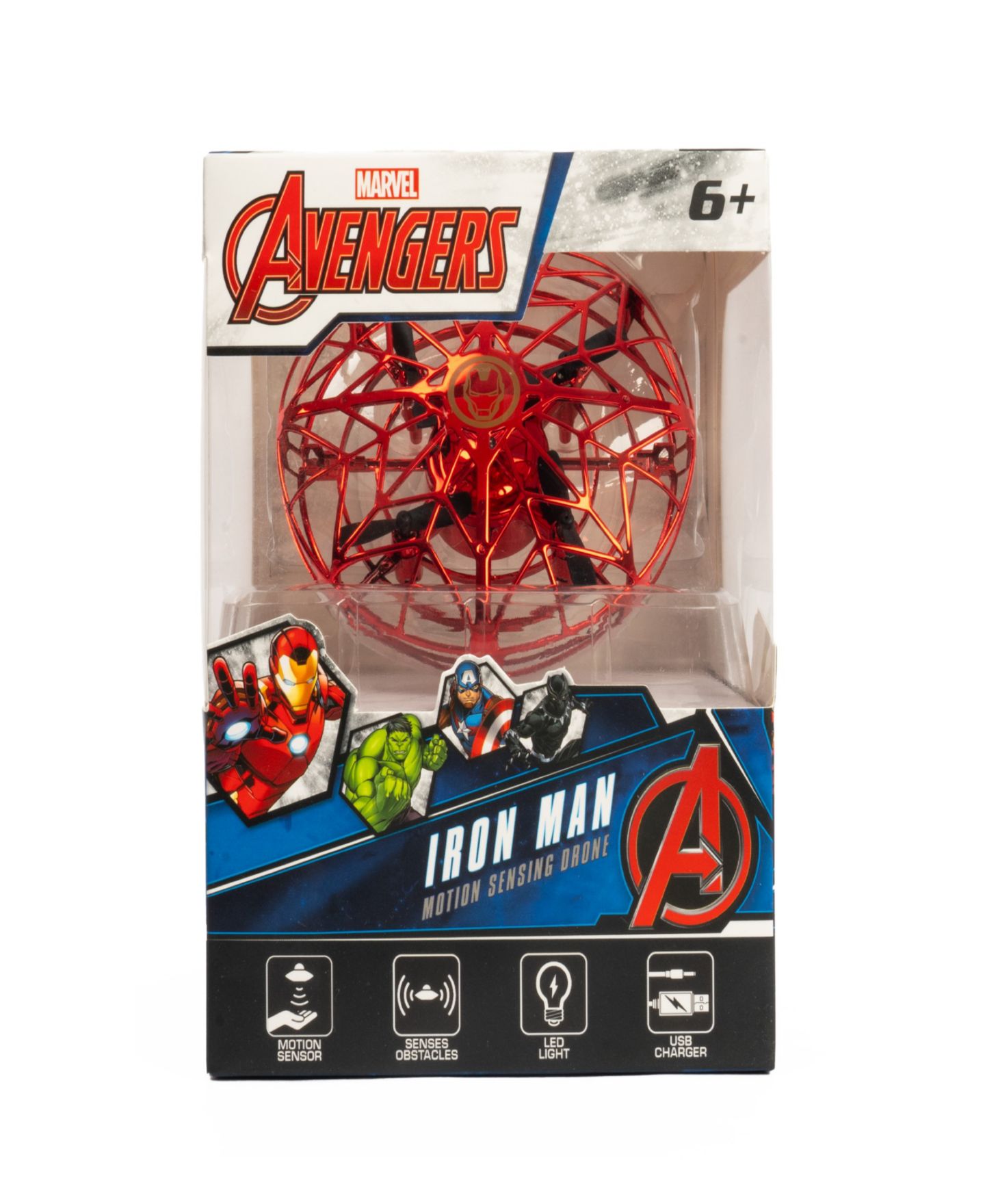 Детская игрушка World Tech Toys Marvel Iron Man Motion Sensing Drone — фото 3
