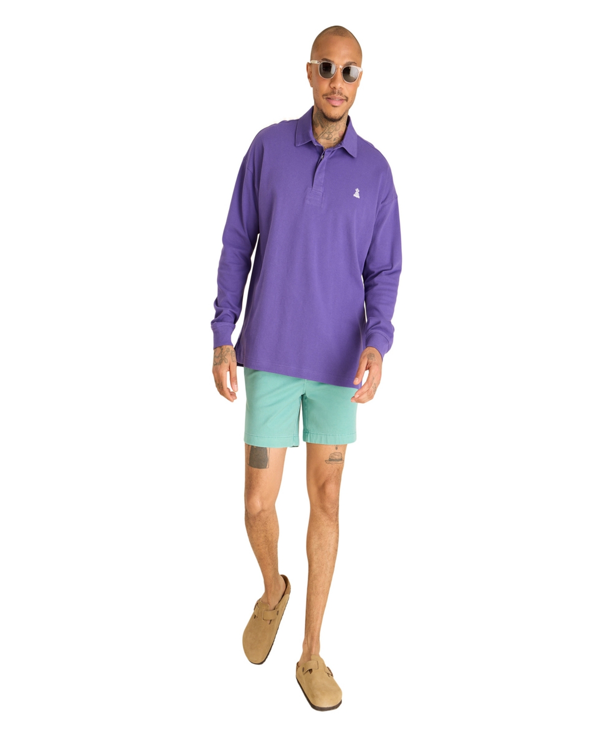 Chubbies Men's Theâ Professionally Purple Legacy Polo Shirt In Purple