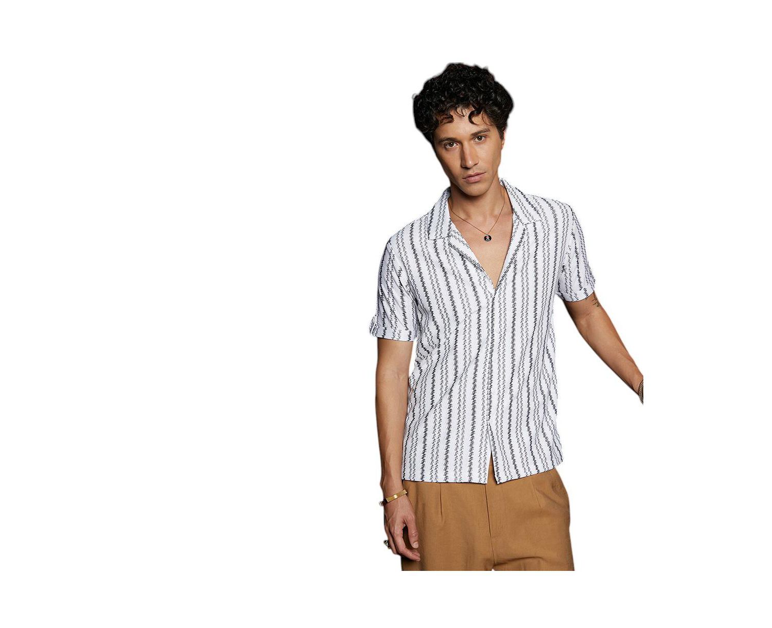 Men's Wavelength-Knit Shirt
