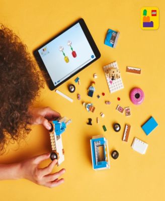 City Donut Truck Building Toy 60452, 196 Pieces