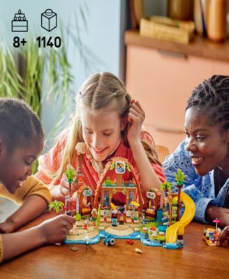 Friends Family Vacation Beach Resort 42673 Toy Building Set, 1140 Pieces