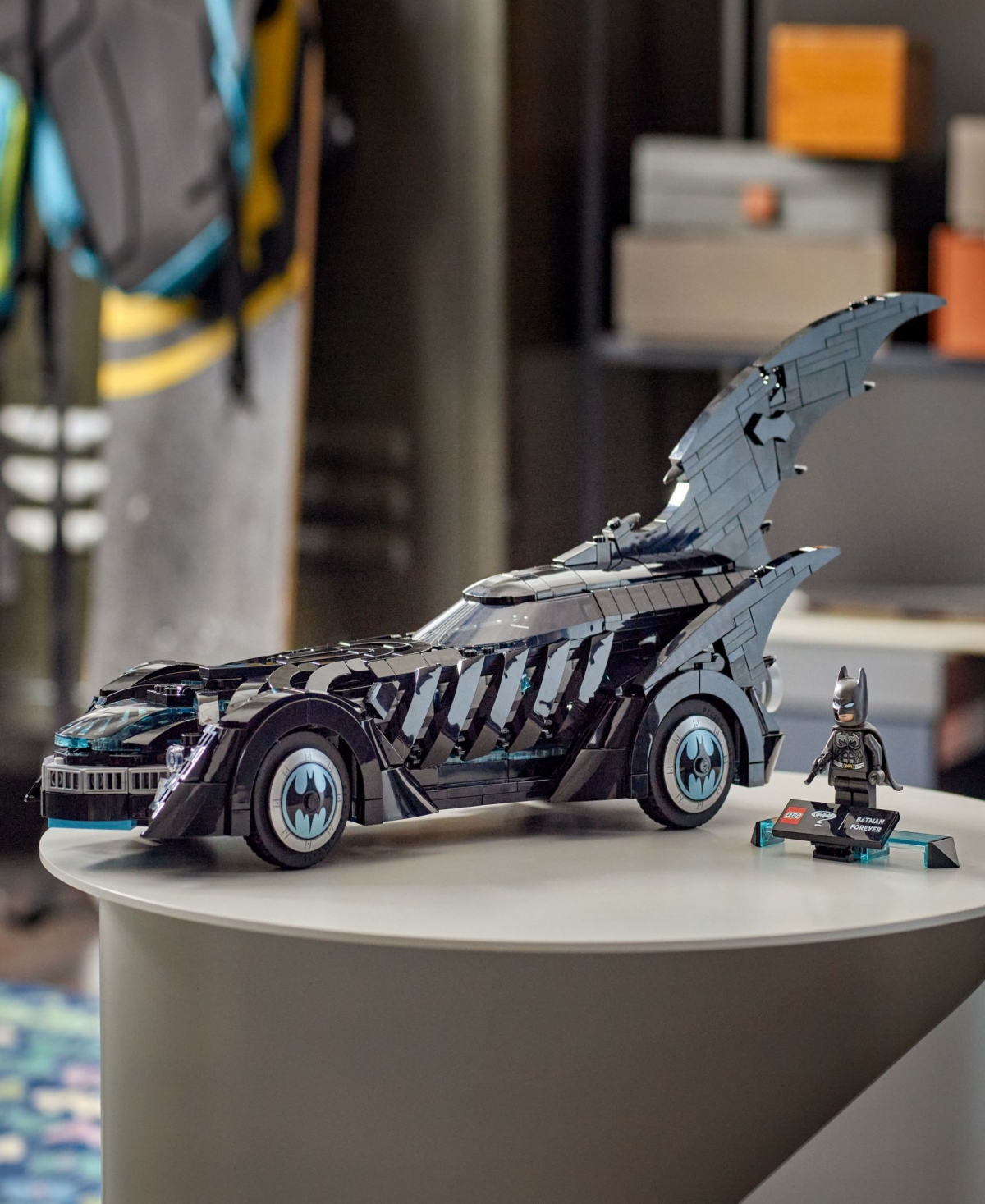 Lego Dc Batman: Batman Forever Batmobile Toy 76304, 909 Pieces In Black