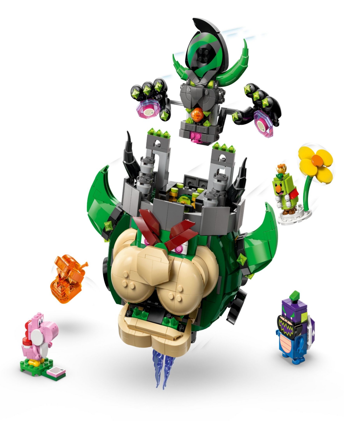 Lego Super Mario Prince Florian Castle Bowser 72042, 1251 Pieces In Multi