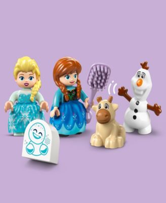 DUPLO Disney Anna and Elsa's Frozen Castle Party 10455 Toy Building Set, 54 Pieces