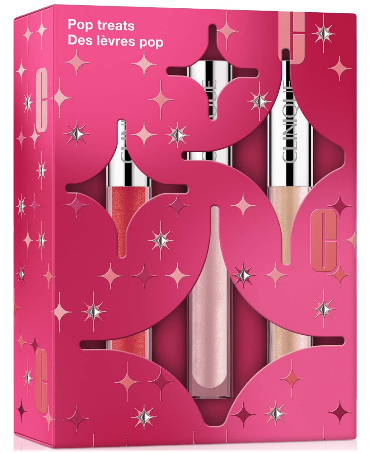 Clinique 3-pc. Pop Treats: Pop Plush Lip Gloss Holiday Gift Set In Transparent