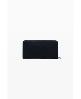Women's Large wallet with side stitching