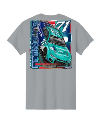 Men's Gray Michael McDowell Delaware Life Car T-Shirt