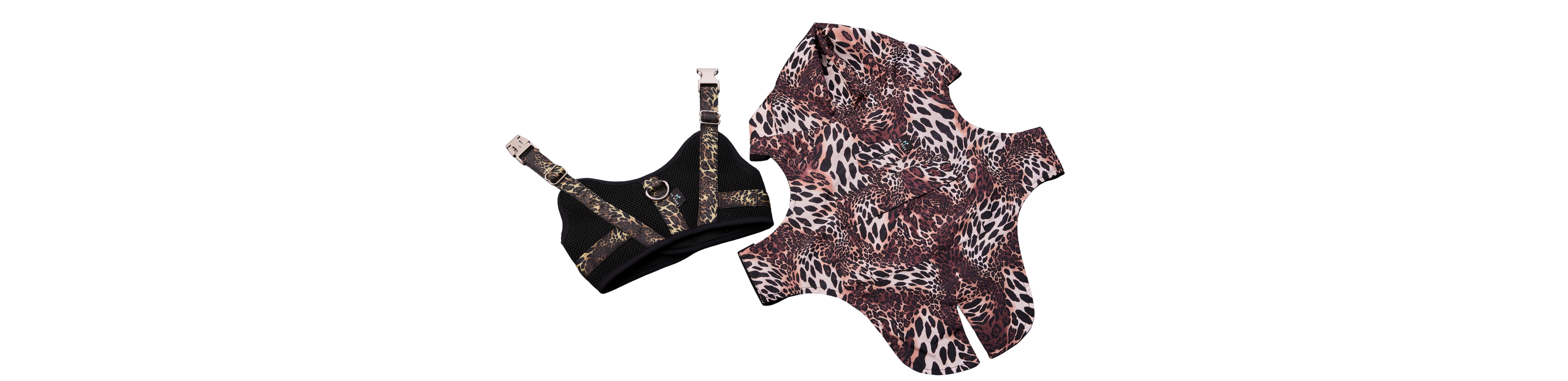 Natori Leopard Raincoat & Harness Set