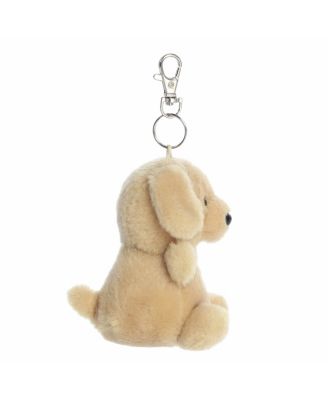 Mini Sunny Lab Palm Pals Adorable Clip-On Brown 4"