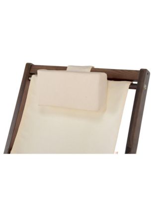 Canvas Sling Chair With Cup And Wine Holder And Ottoman (Set Of 5)