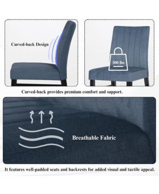 Walton 5-Piece Round Cross-Buck Table with 4 Side Chairs