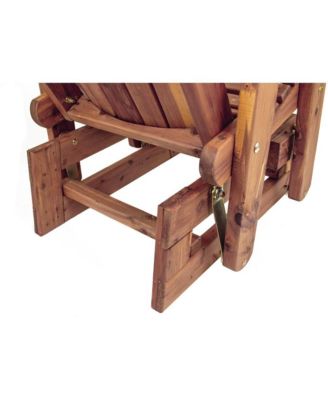 Cedar Adirondack Glider