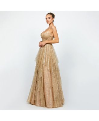 Women's Brylee Glitter Ball Gown