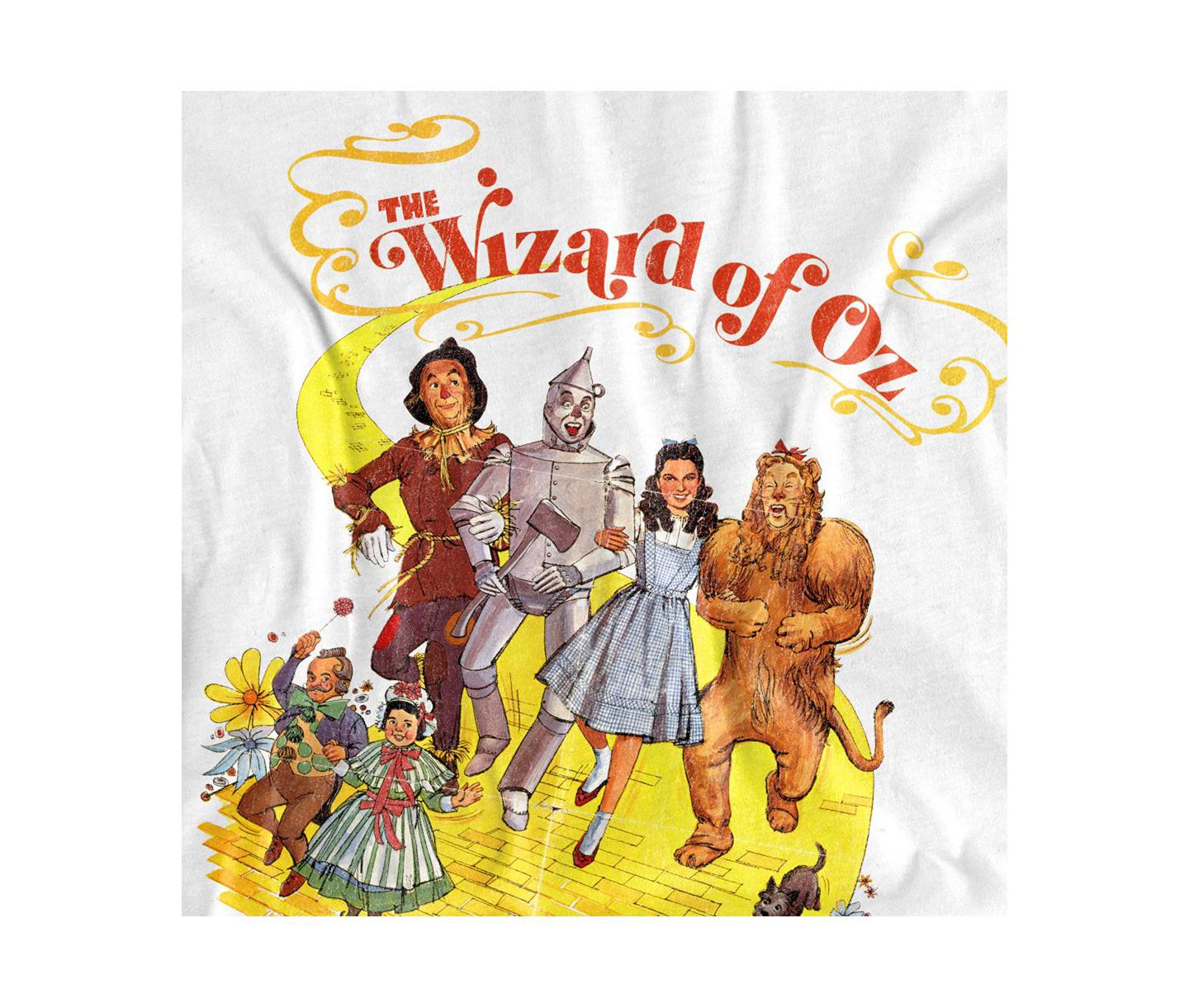 Мужская футболка Wizard Of Oz The Classic Brick Road, цвет: Белый — фото 2