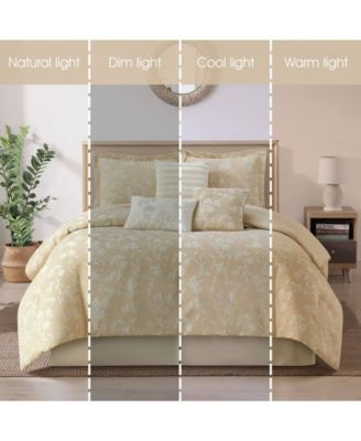 Sahira Floral 7-Pc. Comforter Set, California King