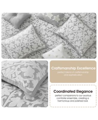 Adissa Floral 7-Pc. Comforter Set, Queen