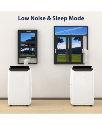 14,000 BTU 4-in-1 Portable Air Conditioner with Fan, Dehumidifier, Remote & Timer for Rooms up to 750 Sq Ft