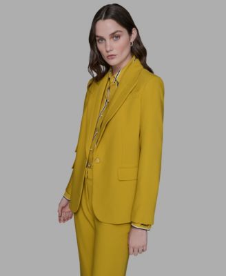 Women's One-Button Blazer