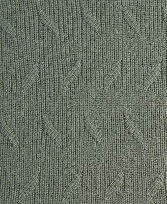 Men's Long Sleeve Merino Basket Weave Crewneck Sweater, Macy's Exclusive