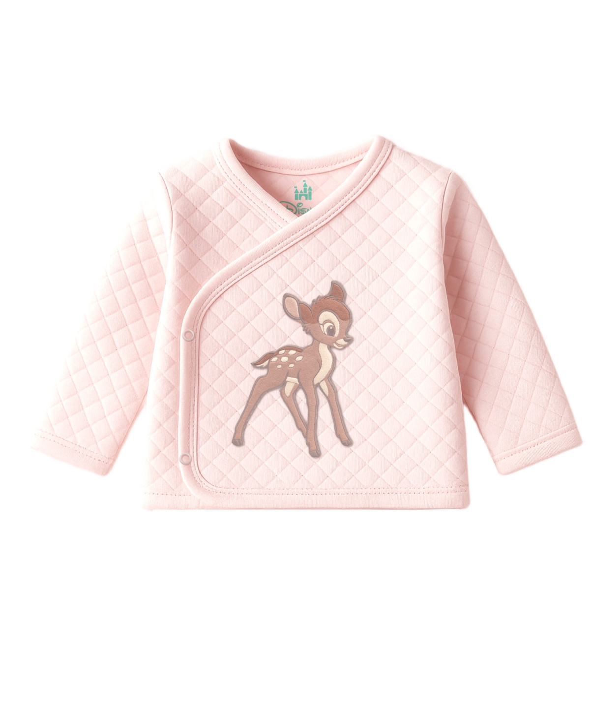 Disney Baby Girls 3-piece Long Sleeve Bambi Top, Pant And Hat Set In Pink